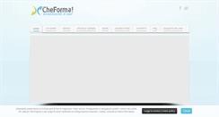 Desktop Screenshot of cheforma.com