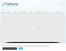 Tablet Screenshot of cheforma.com